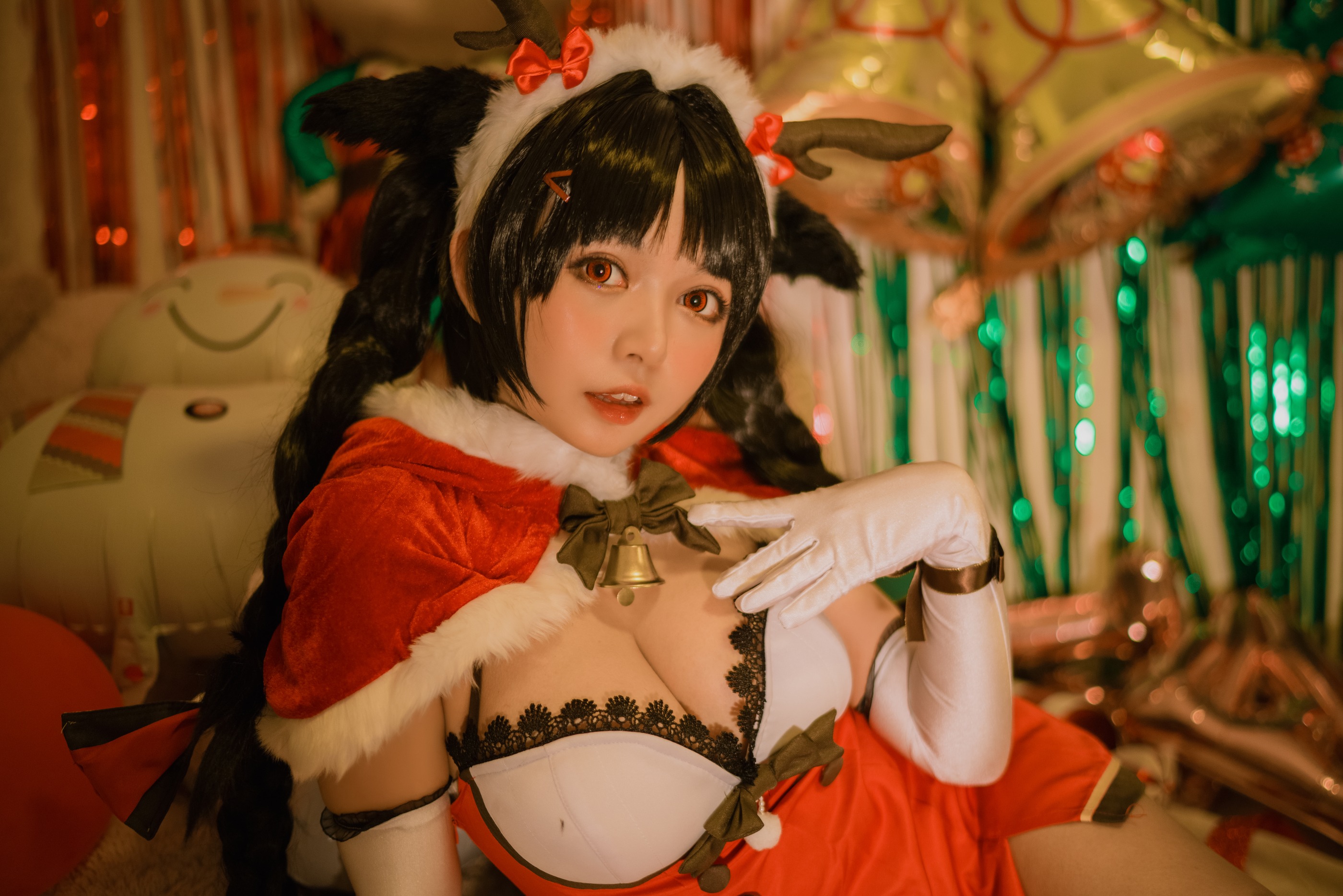 图片[1]-黑猫猫 – NO.017 大潮圣诞 [16P]-XikXak